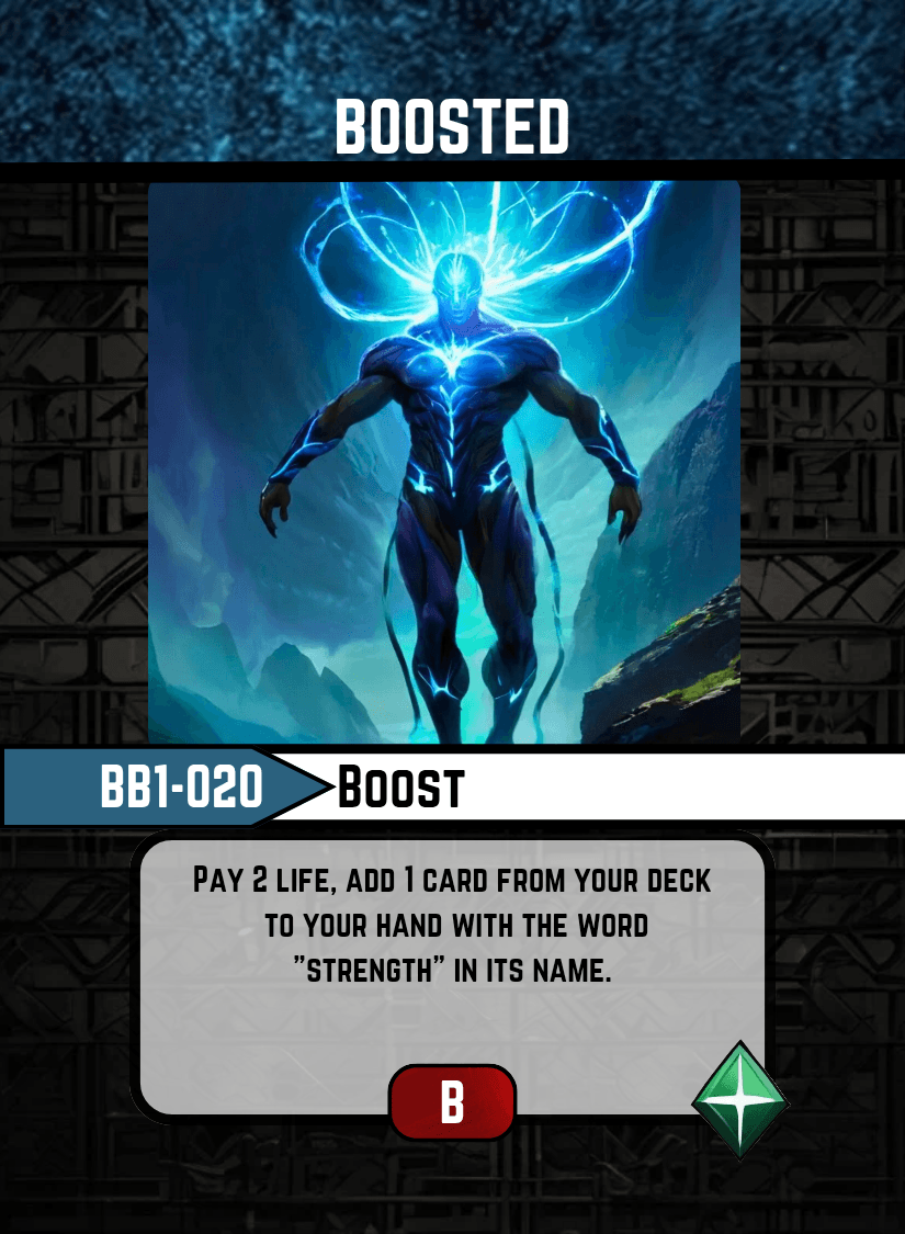 Boosted card image