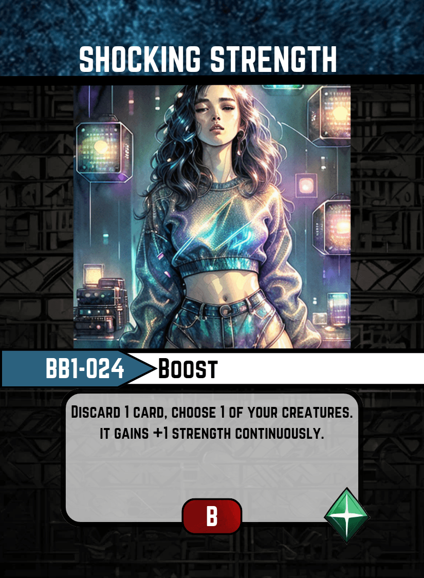 Shocking Strength card image