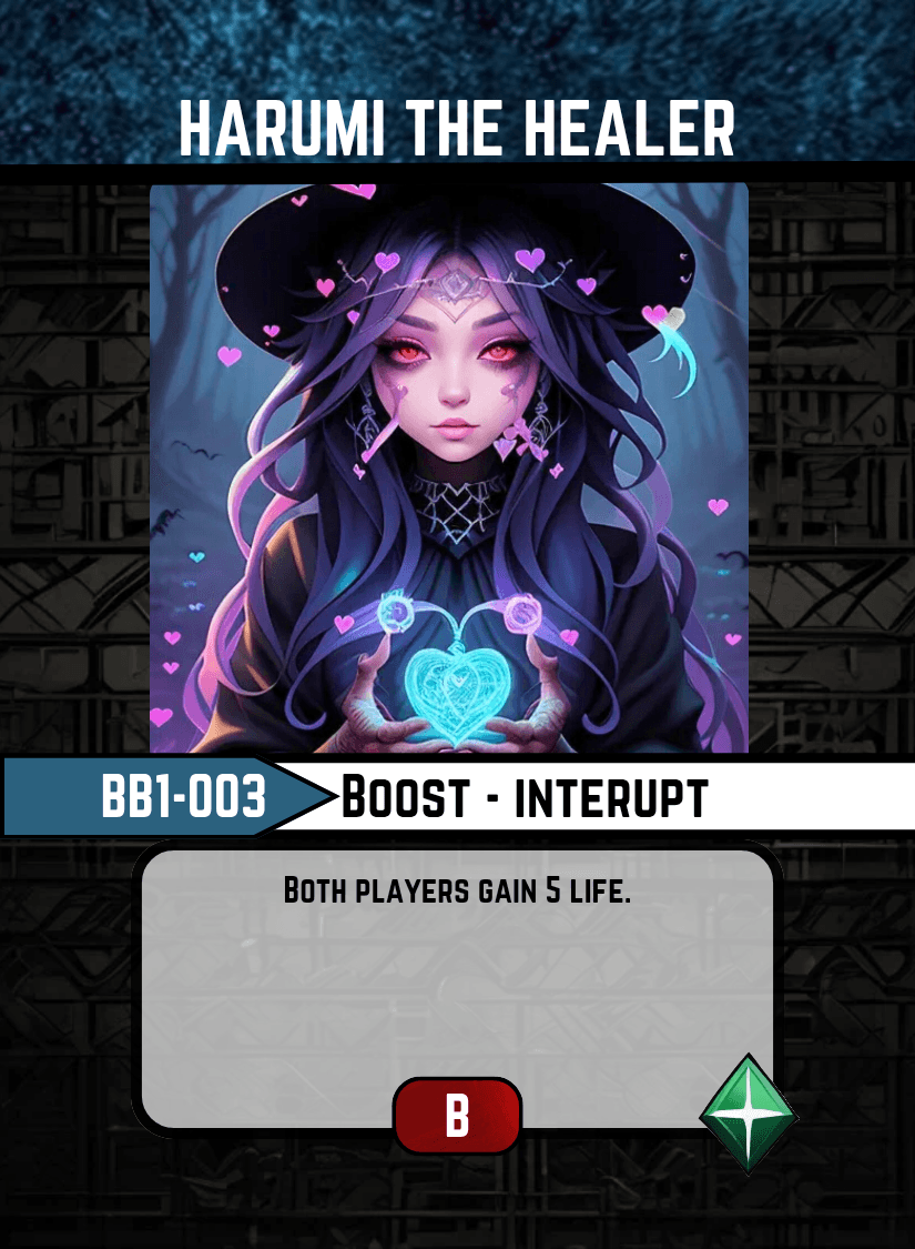 Harumi The Healer card image