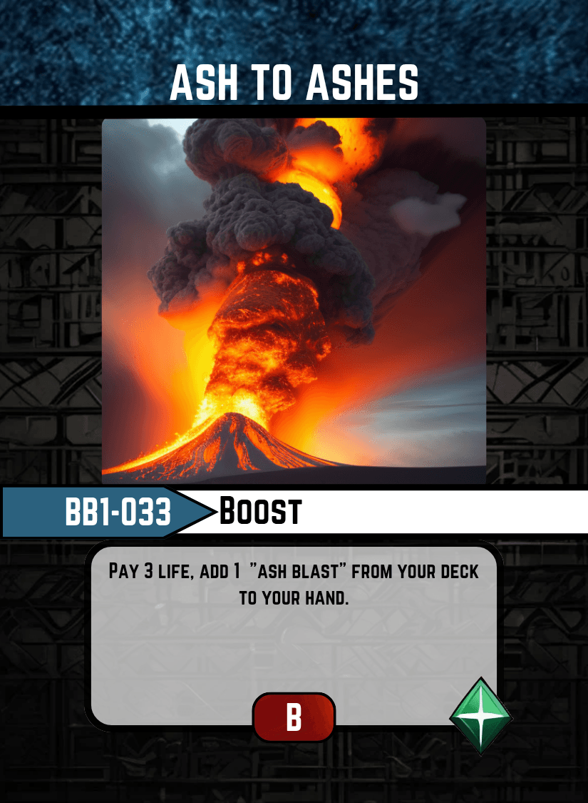 Ash to Ashes card image
