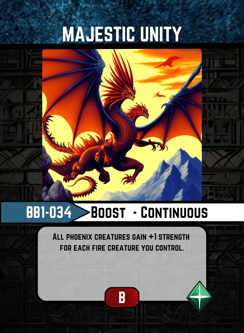Majestic Unity card image