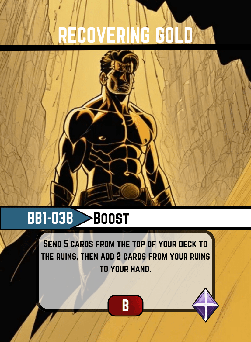 Recovering Gold card image