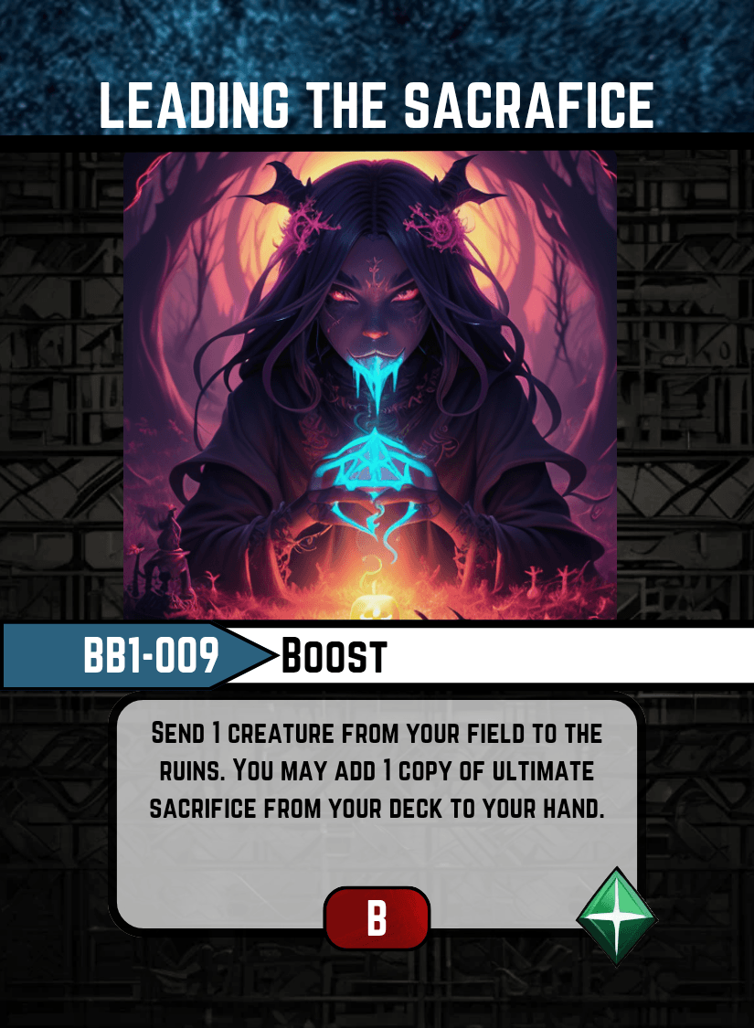 Leading The Sacrafice card image
