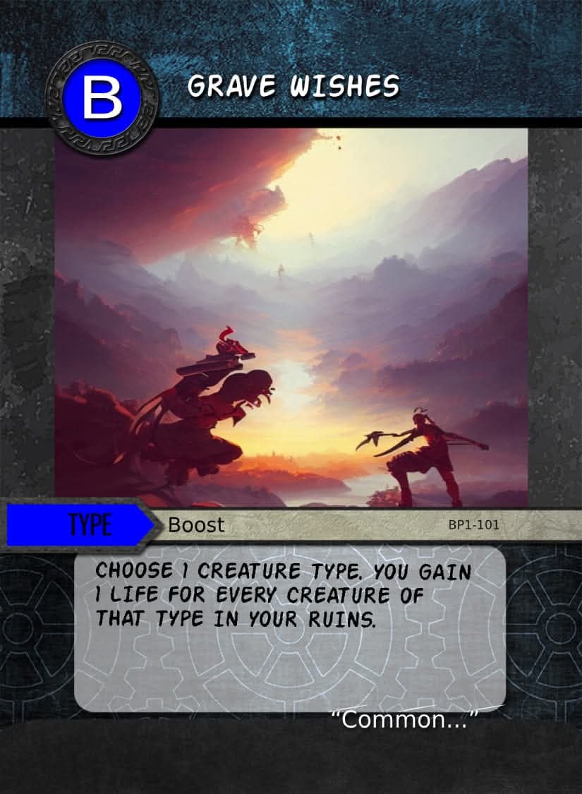 Grave Wishes card image