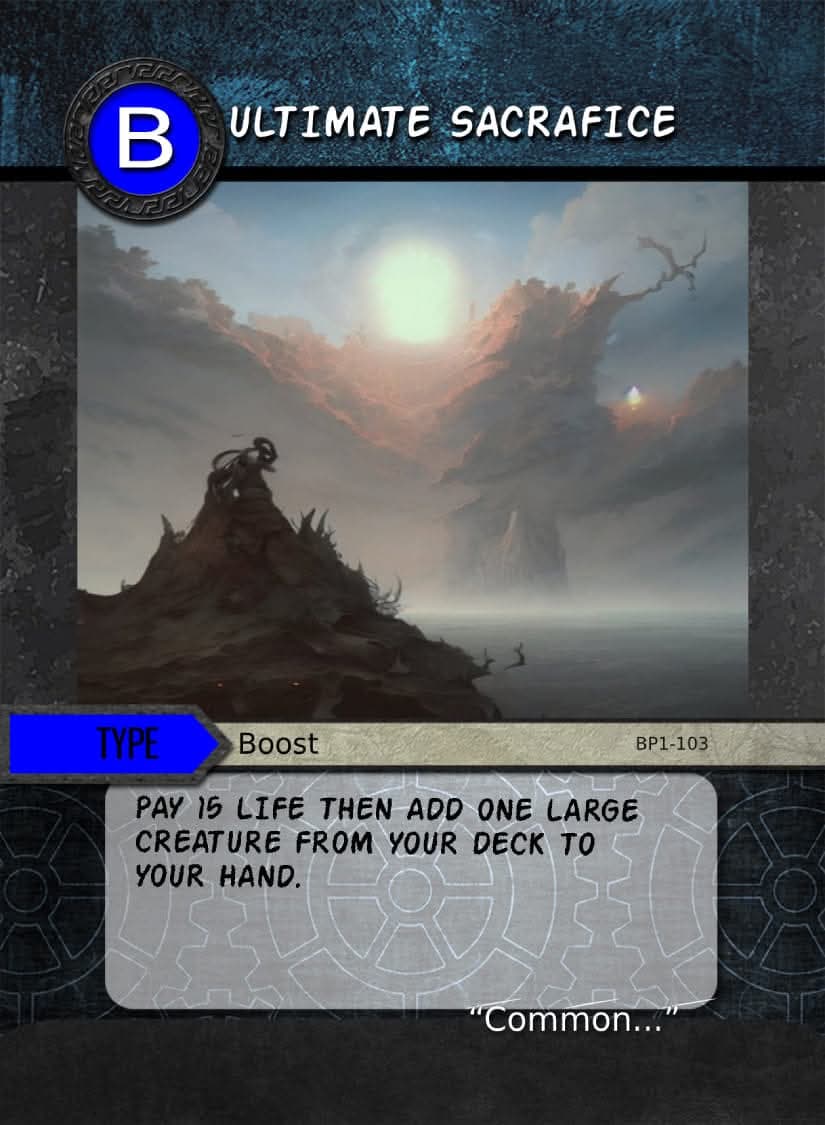 Ultimate Sacrafice card image