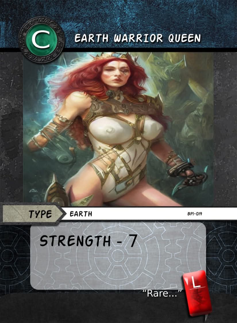 Earth Warrior Queen card image
