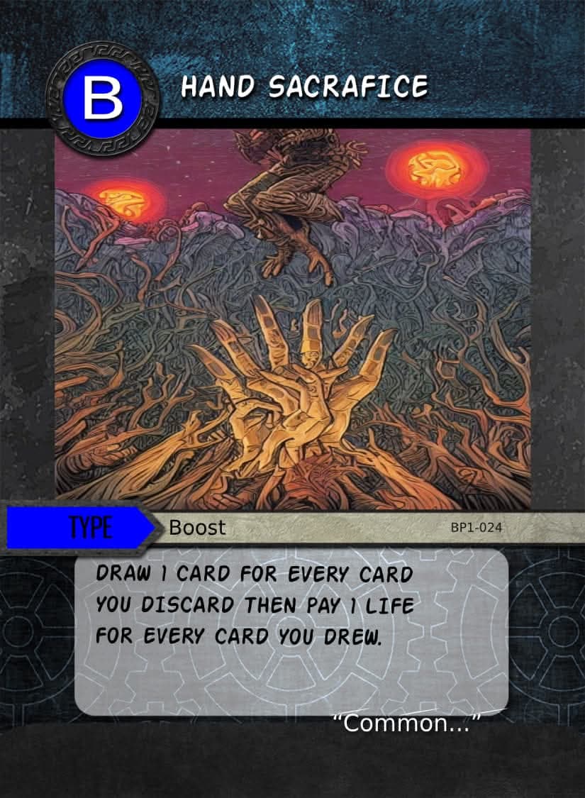 Hand Sacrafice card image