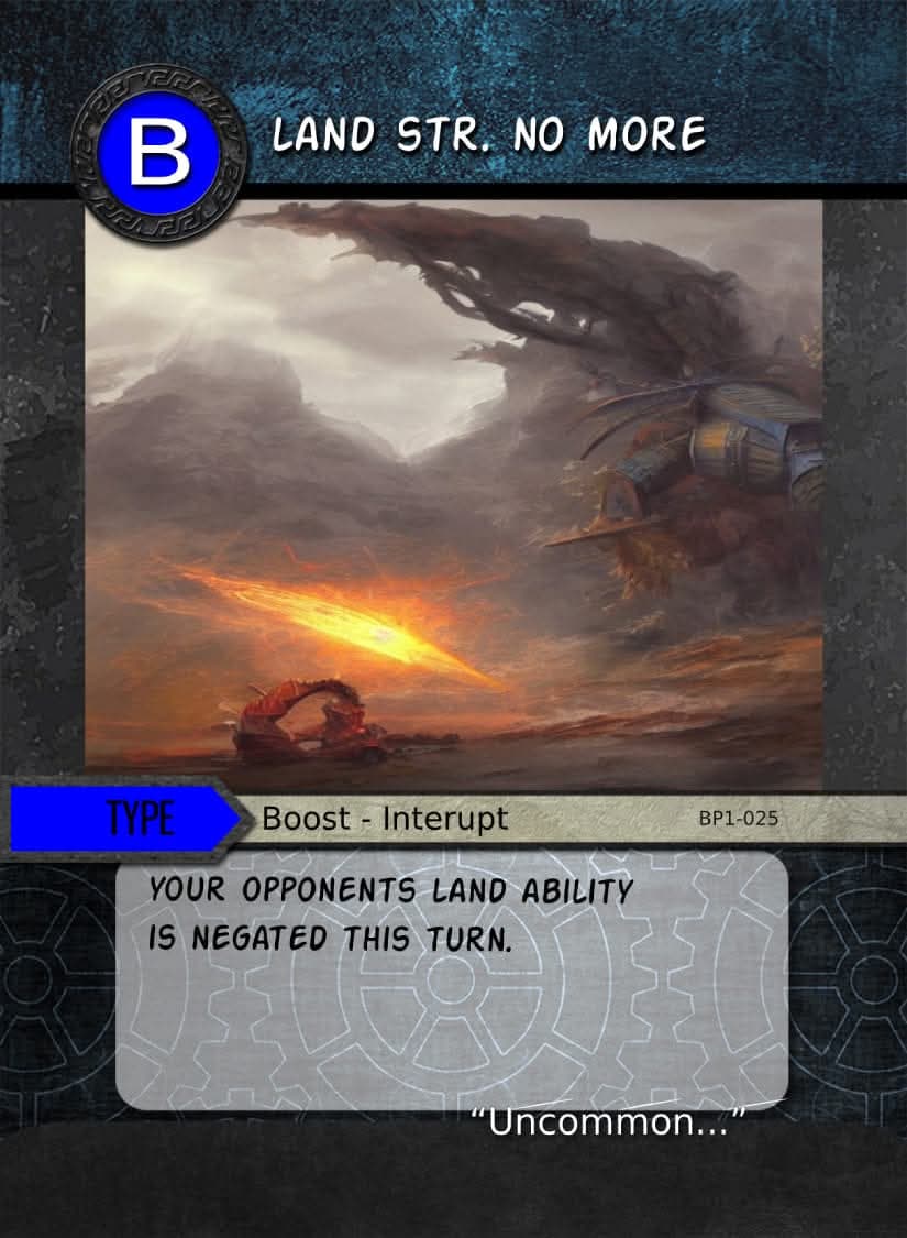 Land Str. No More card image