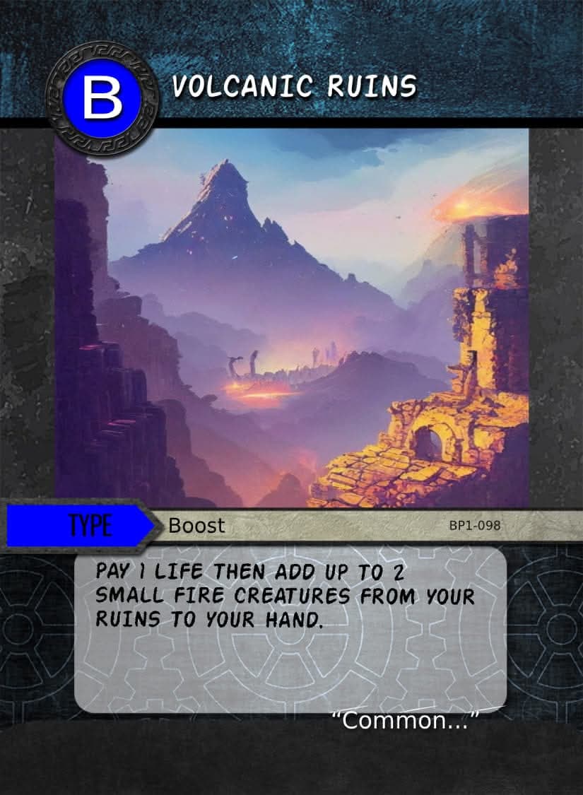 Volcanic Ruins card image