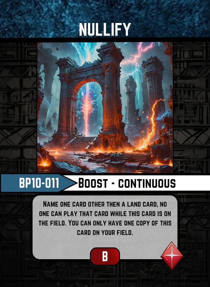 Nullify card image