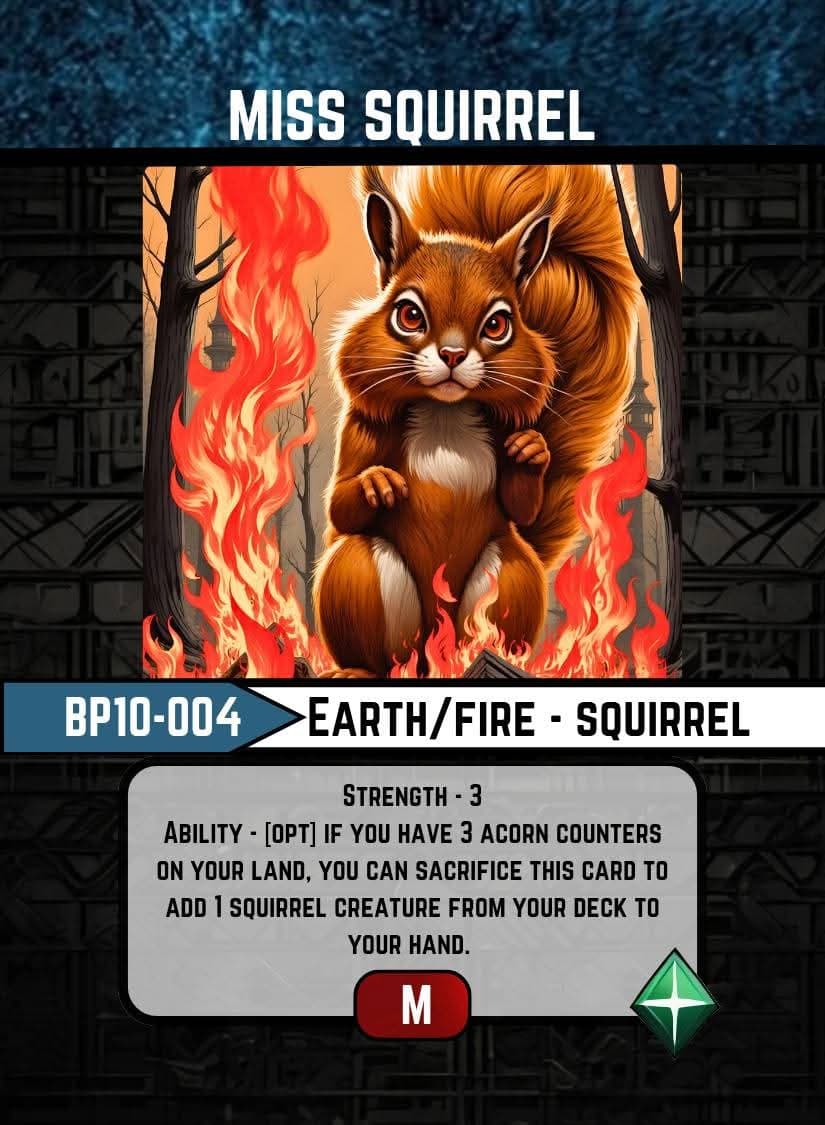 Miss Squirrel card image