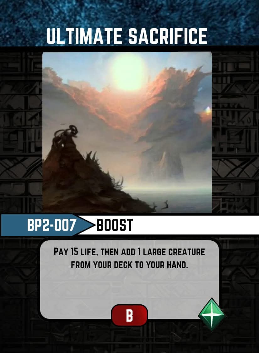 Ultimate Sacrifice card image