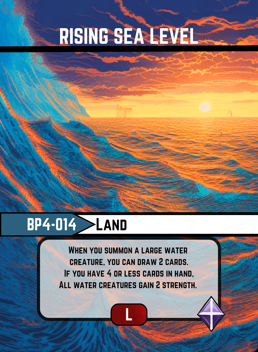 Rising Sea Level card image