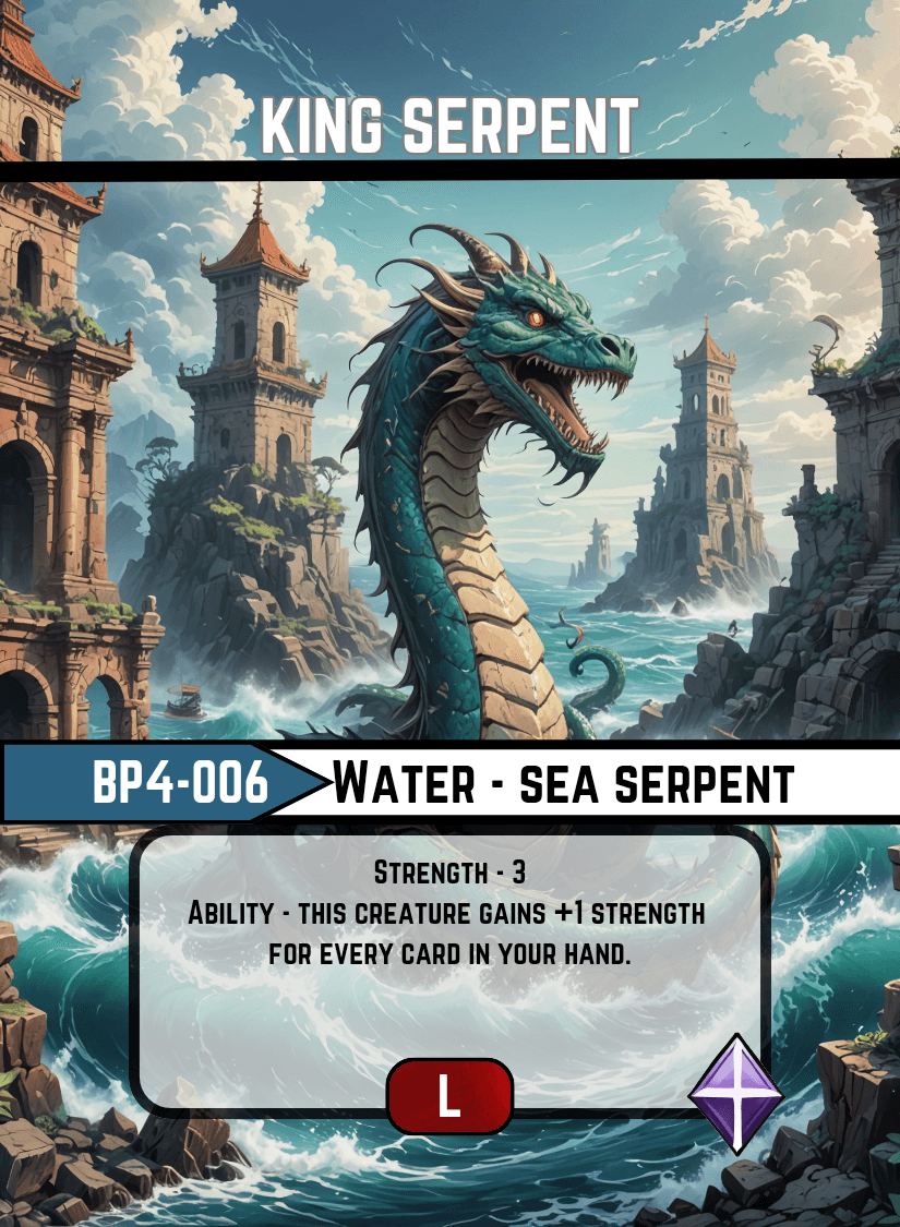King Serpent card image