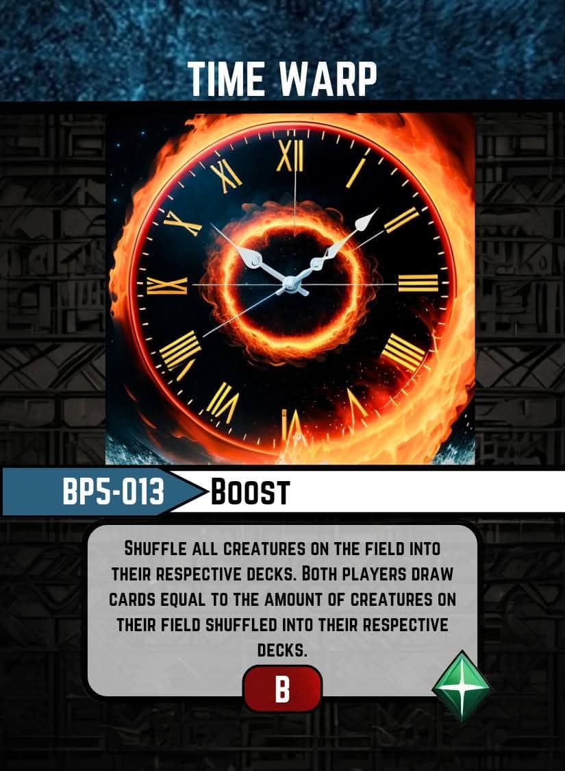 Time Warp card image