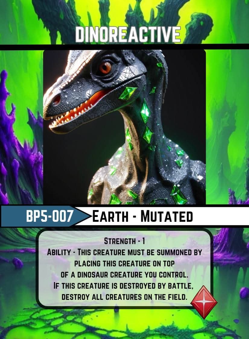 Dinoreactive card image