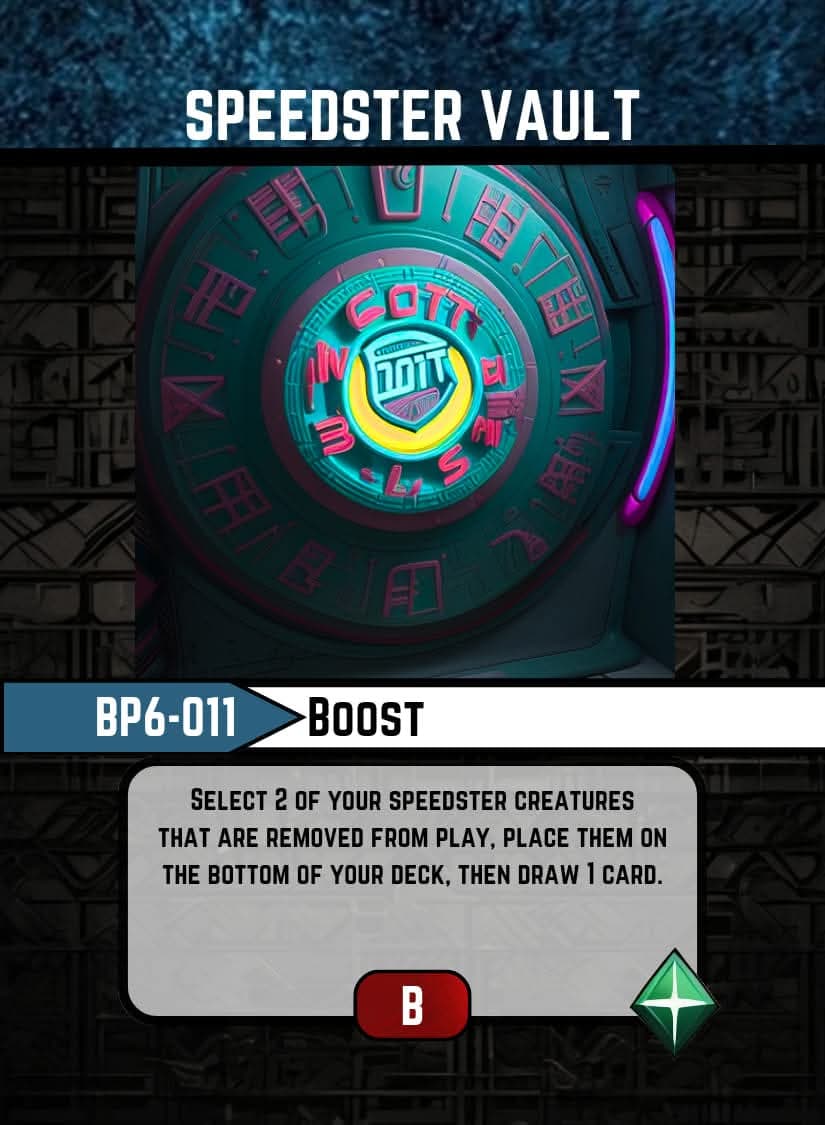 Speedster Vault card image
