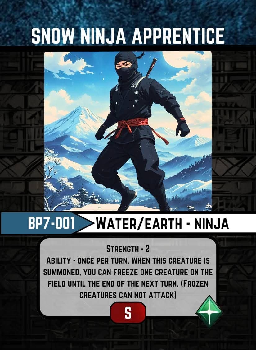 Snow Ninja Apprentice card image