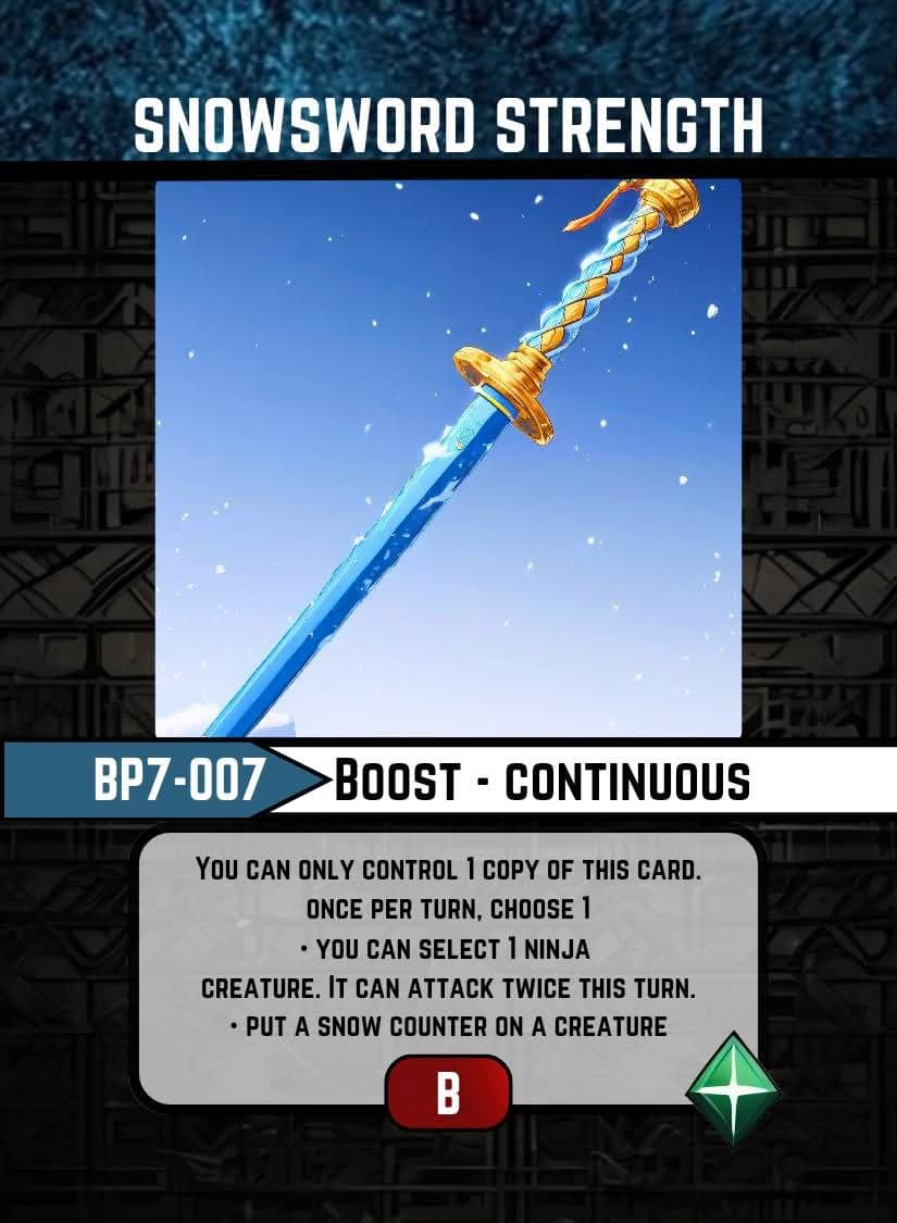 Snowsword Strength card image