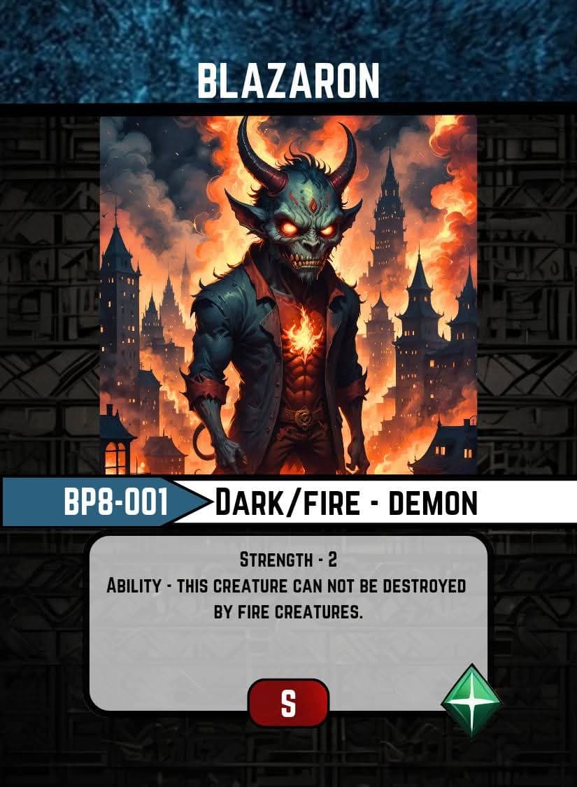 Blazaron card image