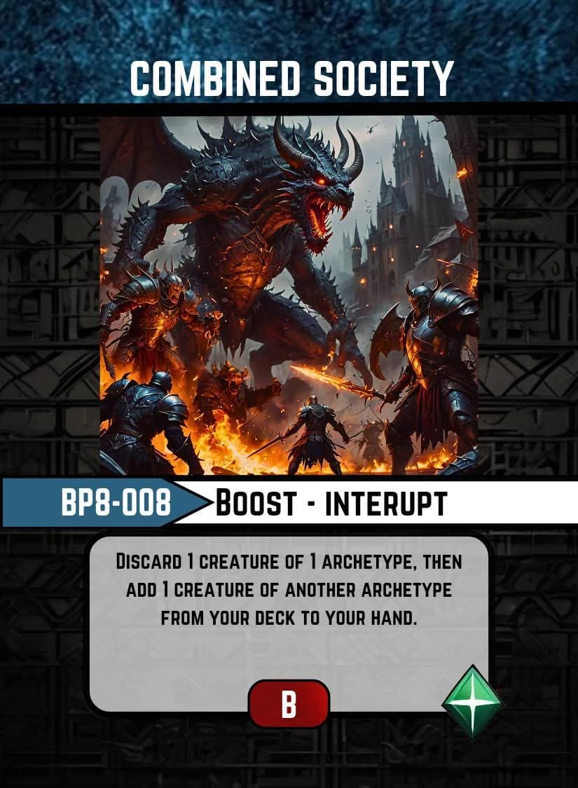 Combined Society card image