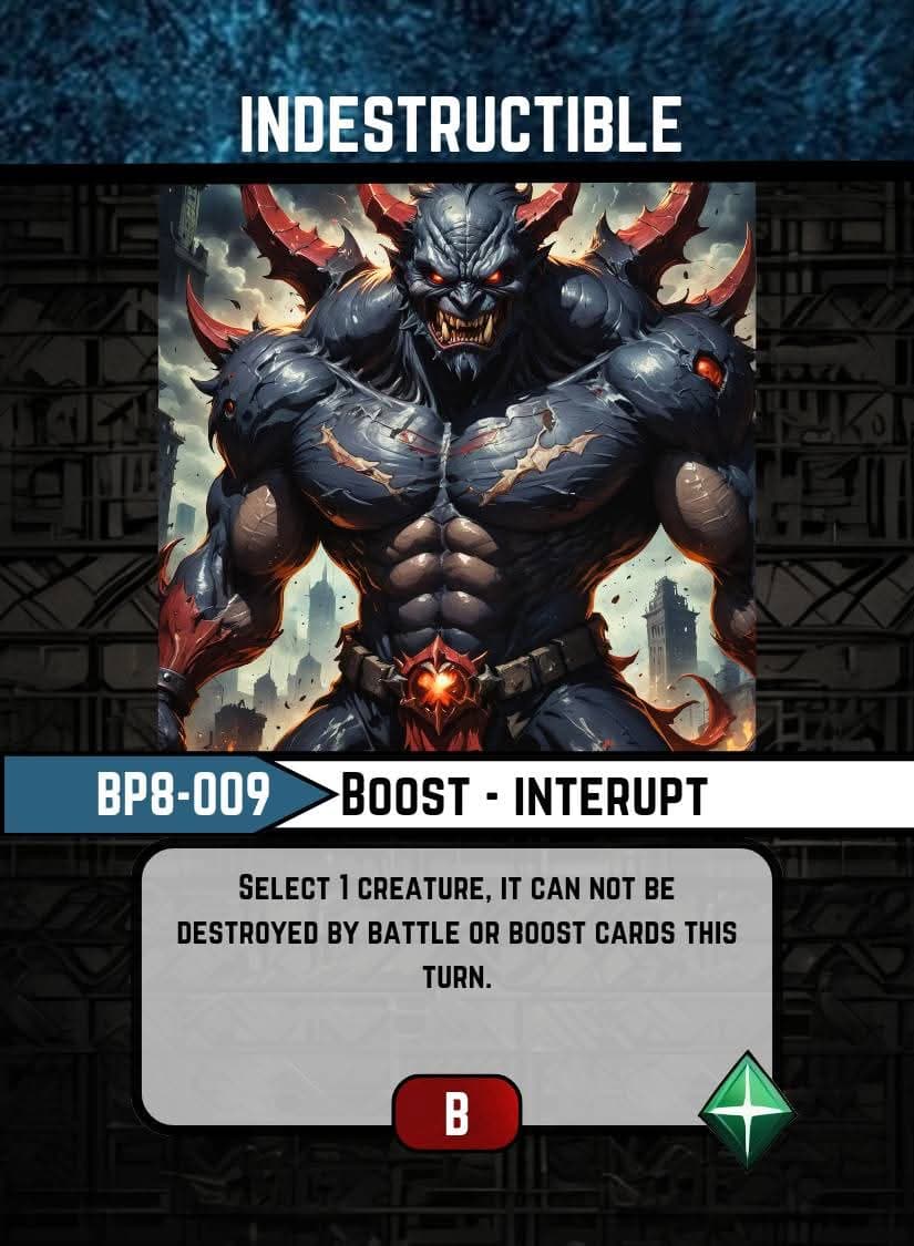 Indestructible card image