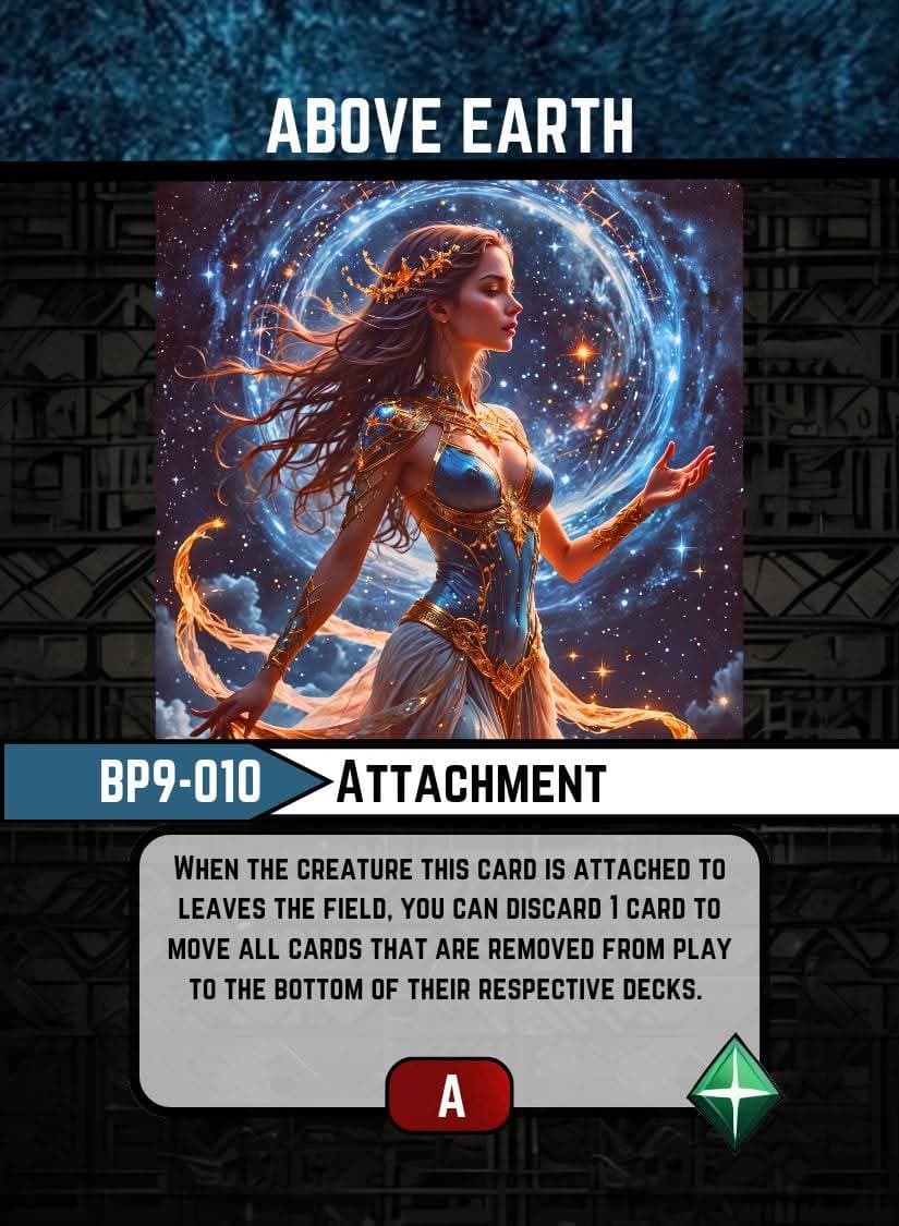 Above Earth card image