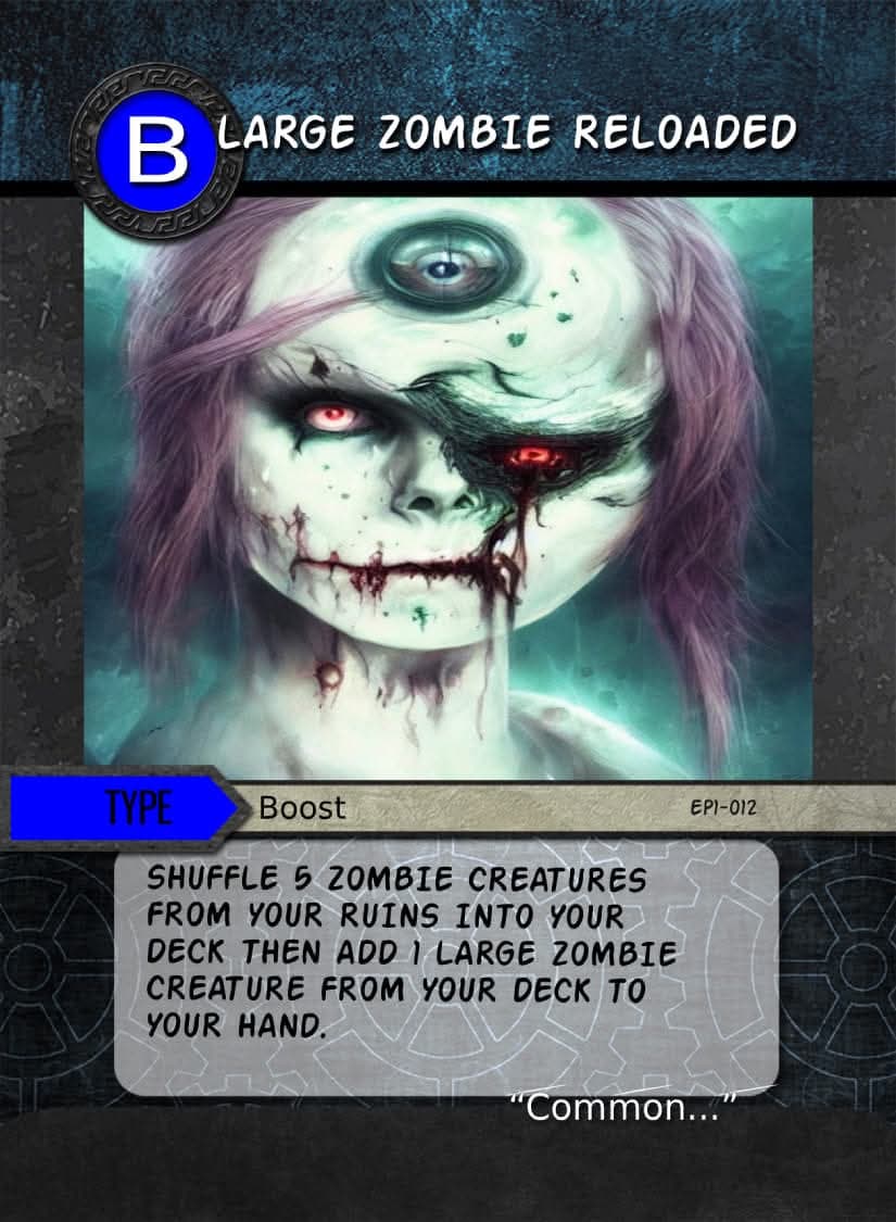 Large Zombie Reloaded card image
