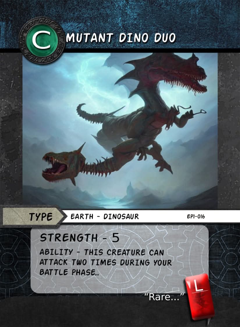 Mutant Dino Duo card image