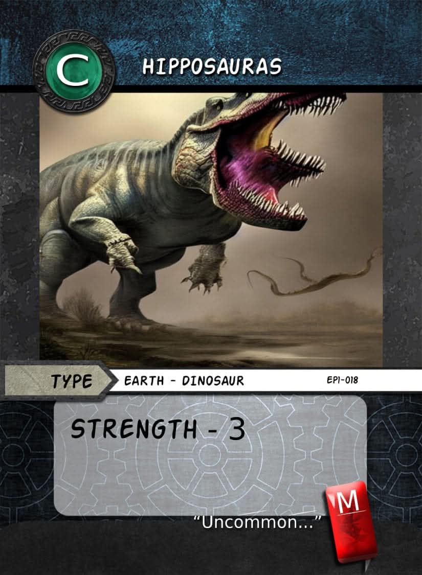 Hipposauras card image