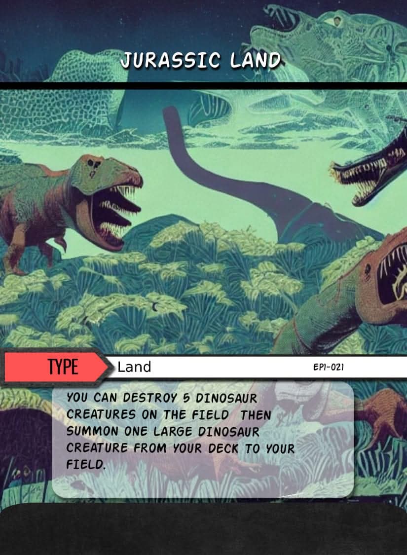 Jurassic Land card image