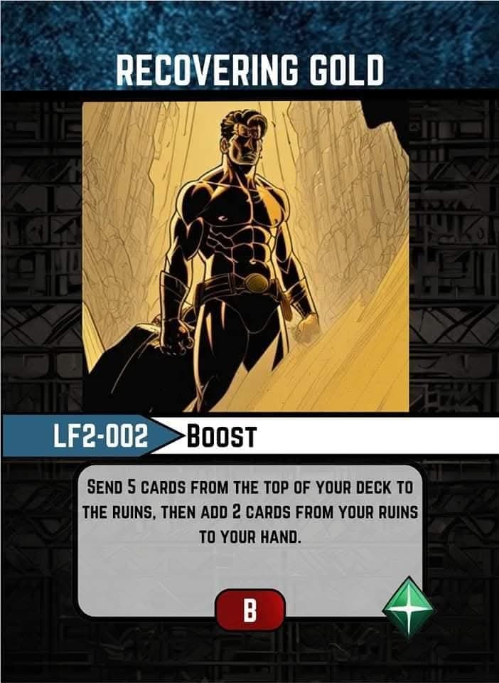 Recovering Gold card image