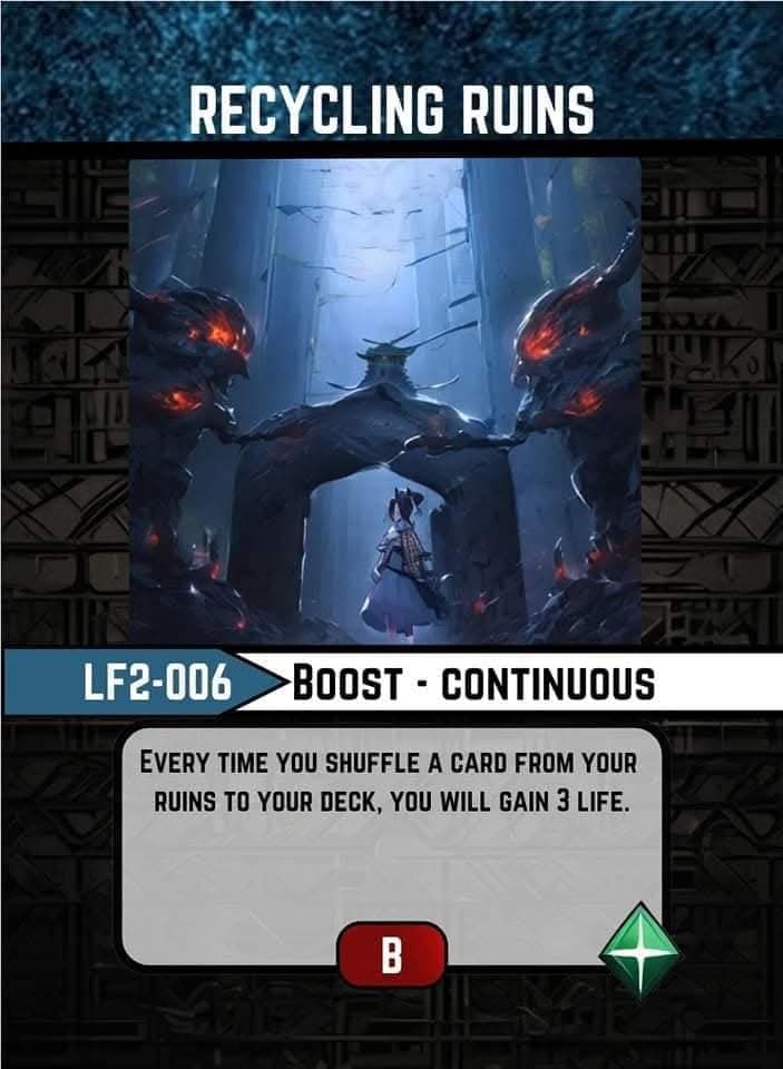 Recycling Ruins card image