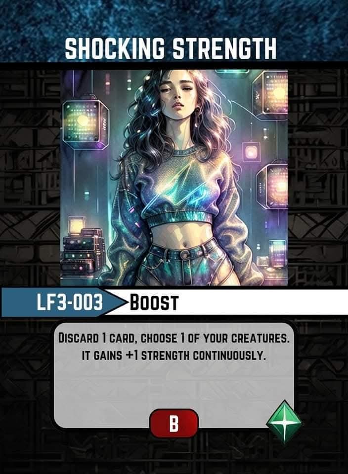 Shocking Strength card image