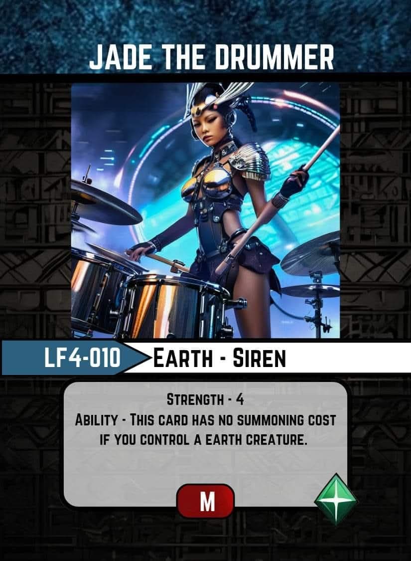 Jade the Drummer card image