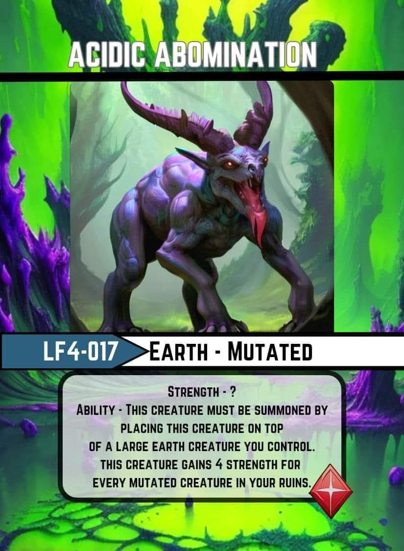 Acidic Abomination card image