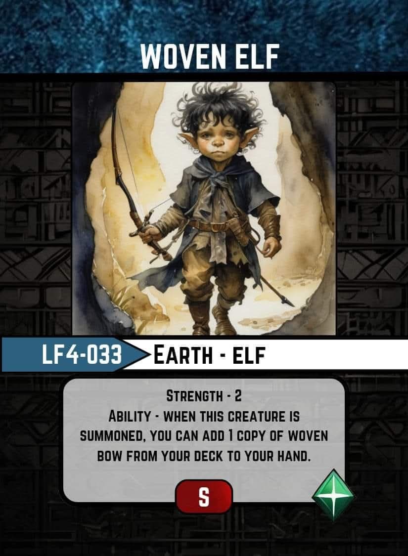 Woven Elf card image
