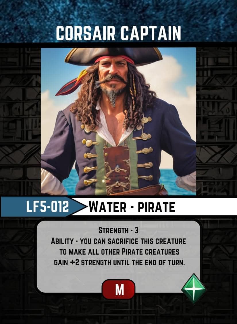 Corsair Captain card image