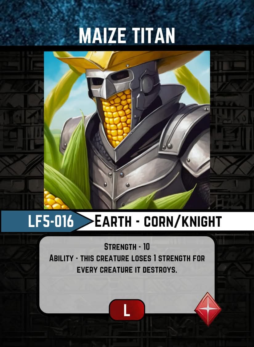 Maize Titan card image