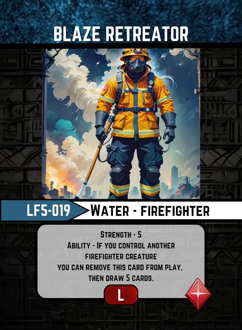 Blaze Retreator card image