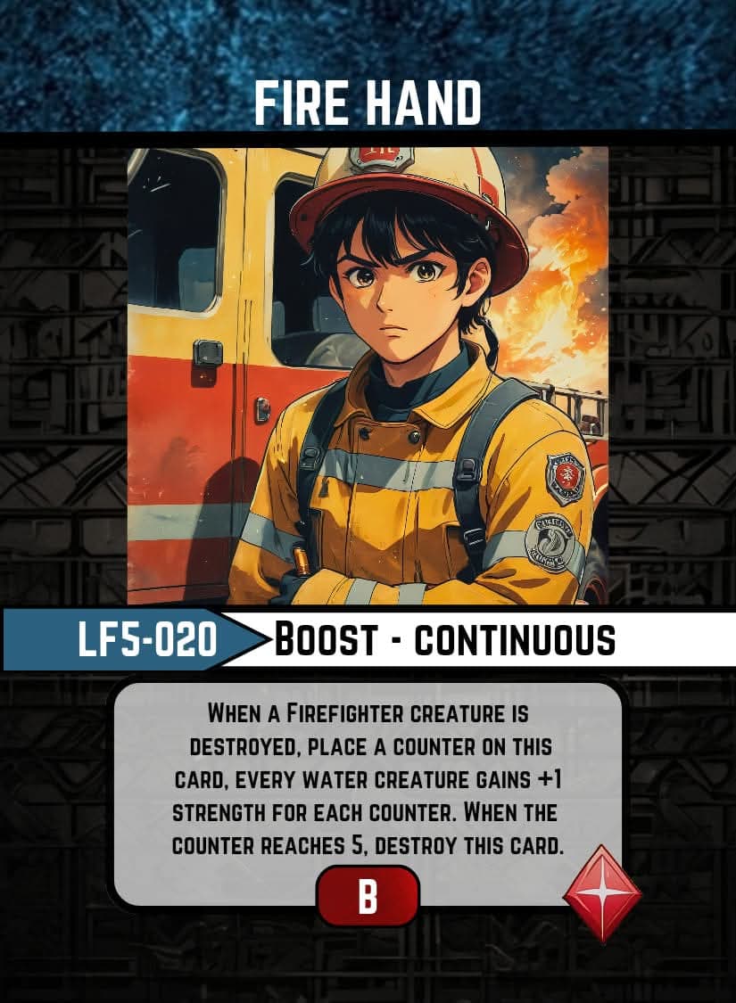 Fire Hand card image