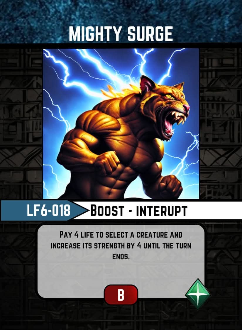 Mighty Surge card image