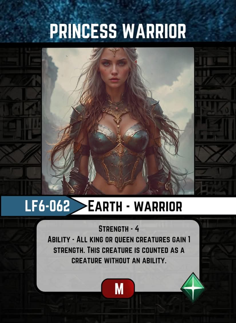 Princess Warrior card image