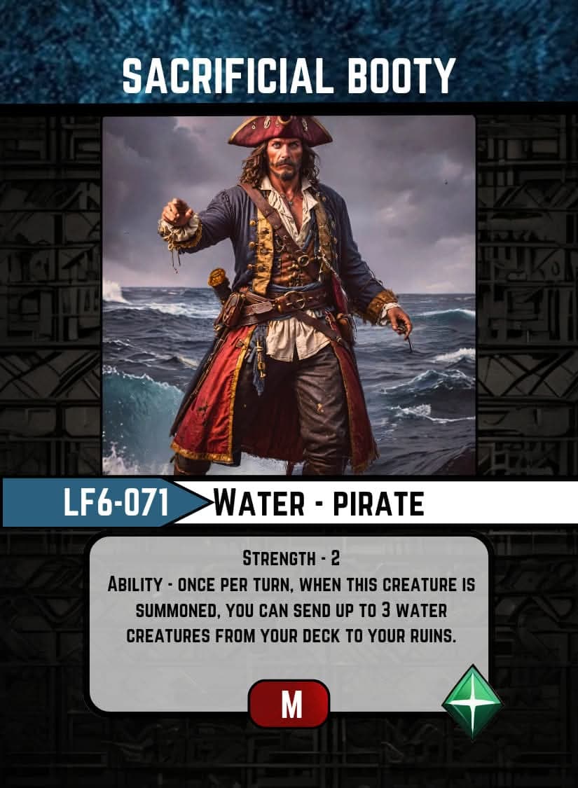Sacrificial Booty card image