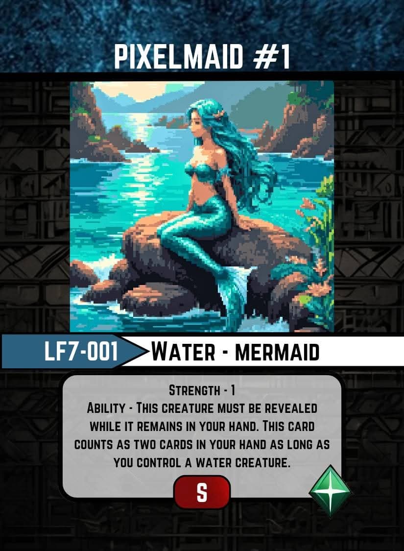 Pixelmaid #1 card image