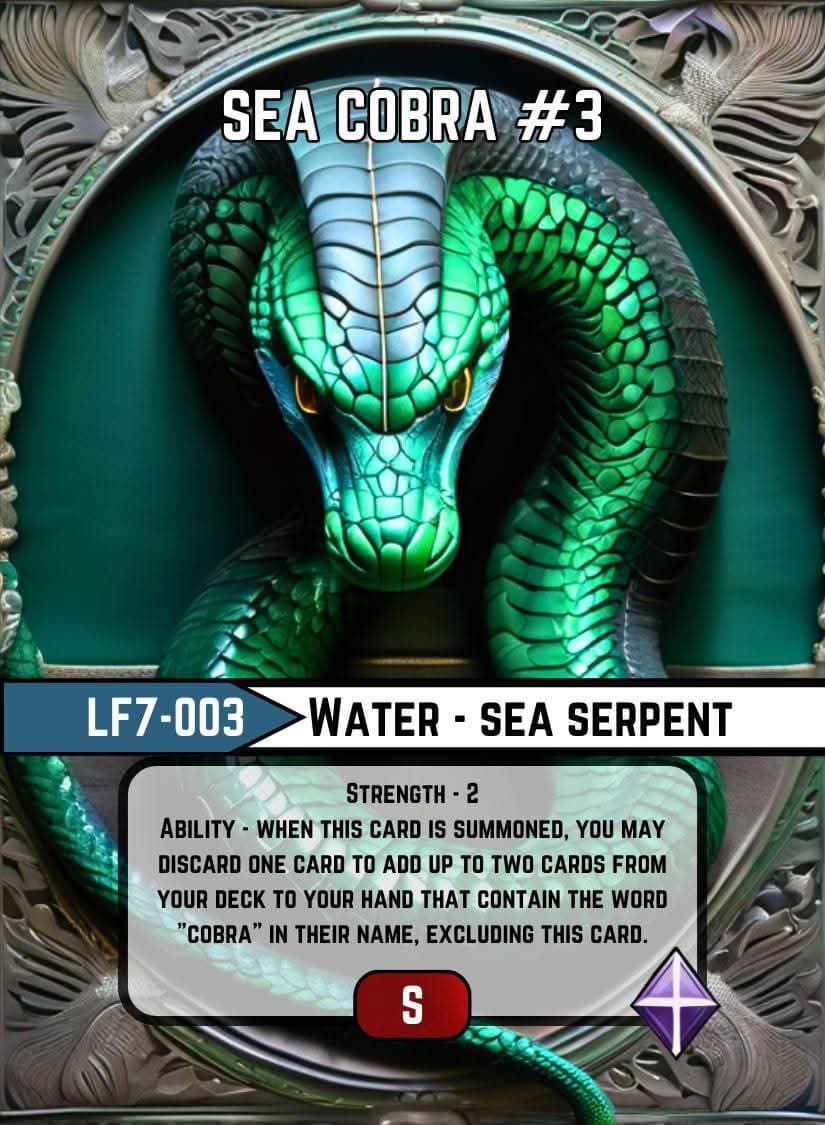 Sea Cobra #3 card image