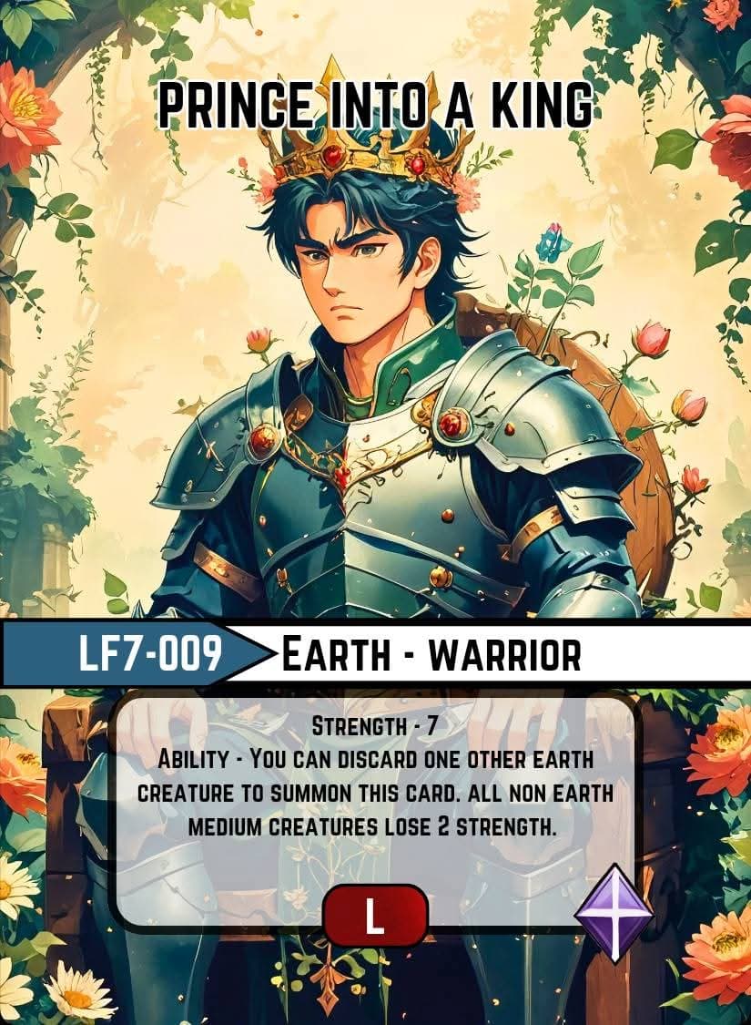 Prince Into a King card image
