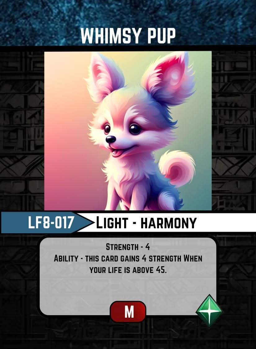 Whimsy Pup card image