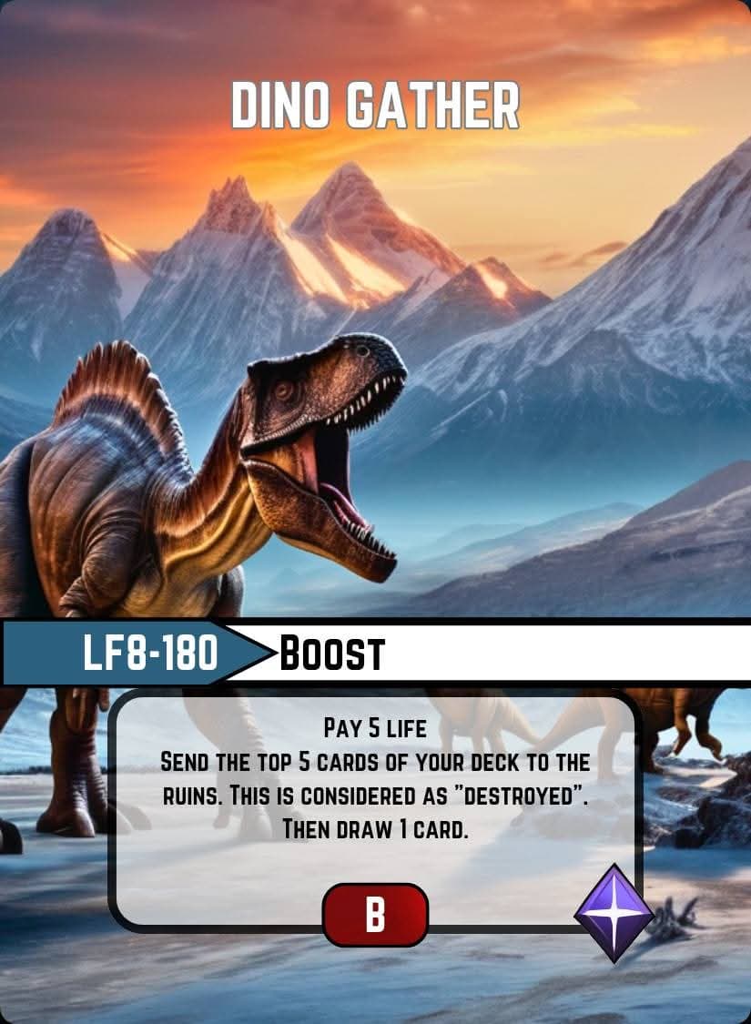 Dino Gather card image