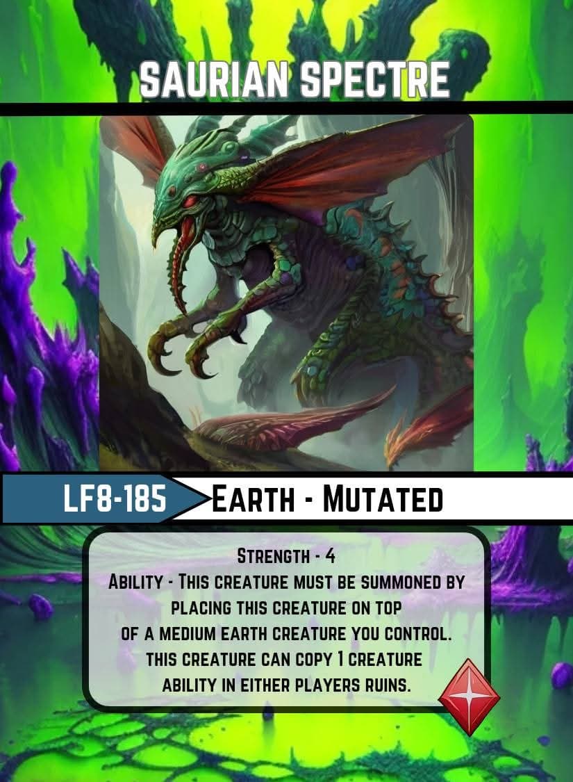 Saurian Spectre card image